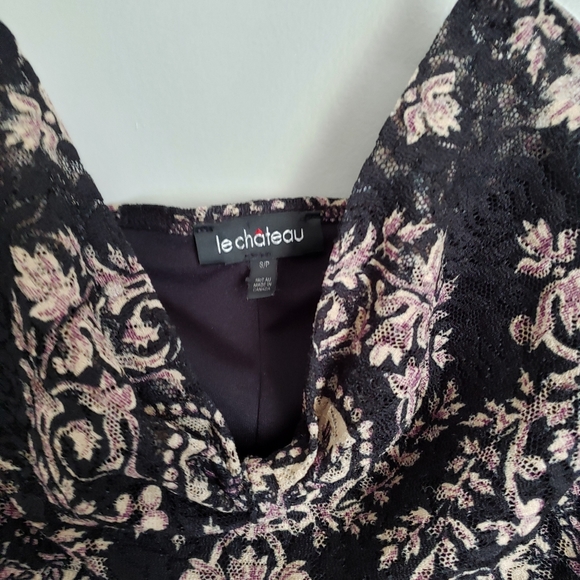 Asymmetric Halter Dress - Picture 3 of 3